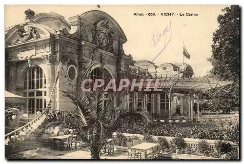 vichy Cartes postales Le casino