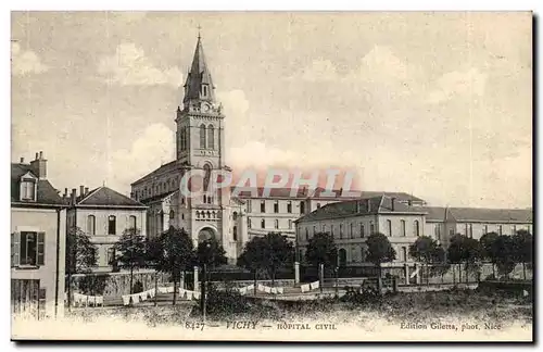 Vichy Cartes postales Hopital civil