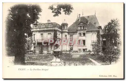 Vichy Cartes postales Le pavillon SEvigne