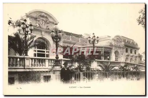 Vichy Cartes postales Le casino