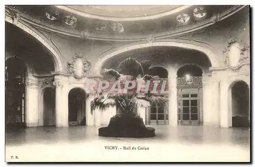 Vichy Cartes postales Hall du casino