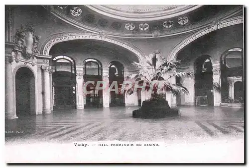 Vichy Ansichtskarte AK Hall promenoir du casino