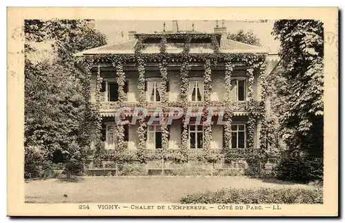 Vichy Ansichtskarte AK Chalet de l&#39empereur Cote du parc