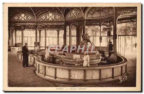 Vichy Cartes postales Source Chomel