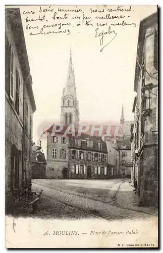 Moulins Cartes postales Place de l&#39ancien palais