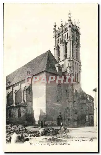 Moulins Ansichtskarte AK Eglise Saint Pierre