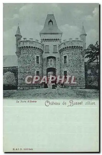 Cartes postales Chateau de Busset La porte d&#39entree