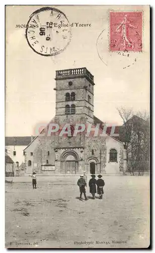 Moulins Cartes postales Eglise d&#39Yzeure