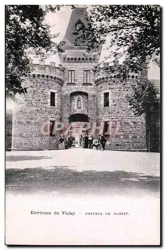 Environs de Vichy Ansichtskarte AK Chateau de Busset