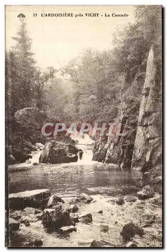 L&#39ardoisiere pres Vichy Cartes postales La cascade