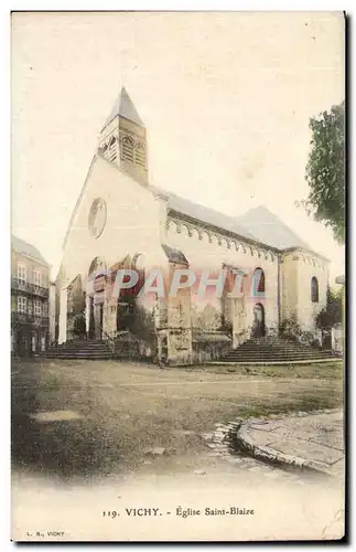 Vichy Cartes postales Eglise Sainte Blaise