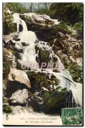 Environs de Cusset-Vichy Ansichtskarte AK Les Malavaux La cascade