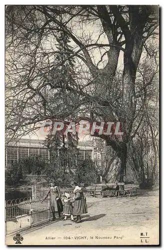 Vichy Ansichtskarte AK Le nouveau parc (enfants)