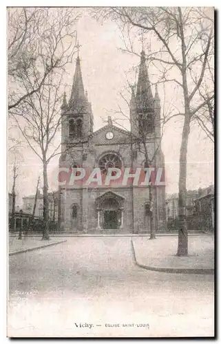 Vichy Cartes postales Eglise Saint Louis