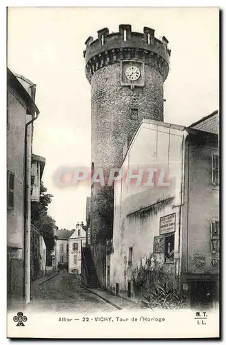 Vichy Cartes postales La tour de l&#39horloge