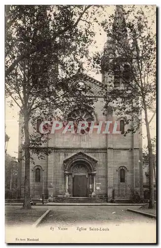 Vichy Cartes postales Eglise Saint Louis