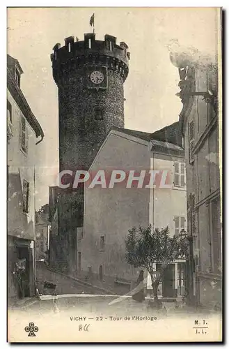 Vichy Cartes postales Tour de l&#39horloge