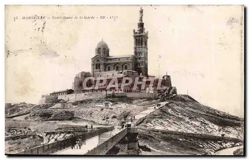 Marseille Cartes postales Notre Dame de la Garde