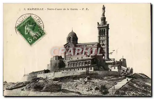 Marseille Cartes postales Notre Dame de la Garde