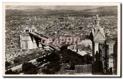 Marseille Ansichtskarte AK Vue generale et plate forme des ascenseurs