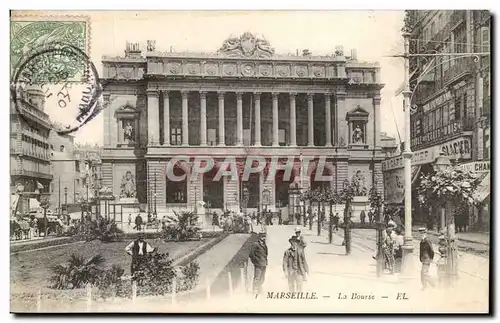 Marseille Cartes postales La Bourse