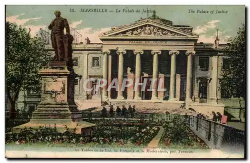 Marseille Ansichtskarte AK Le palais de Justice