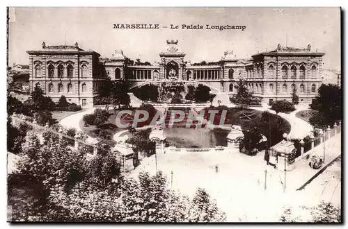 Marseille Cartes postales Le palais Longchamp