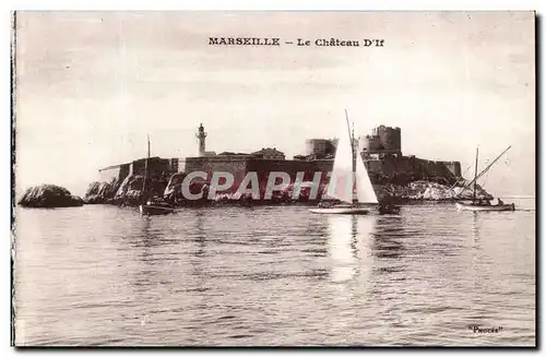 Marseille Cartes postales Le chateau d&#39if