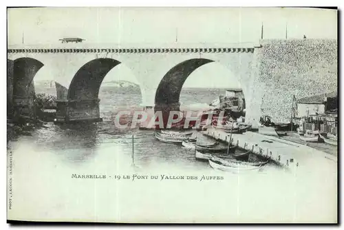 Marseille Cartes postales Le pont du Vallon des Auffes