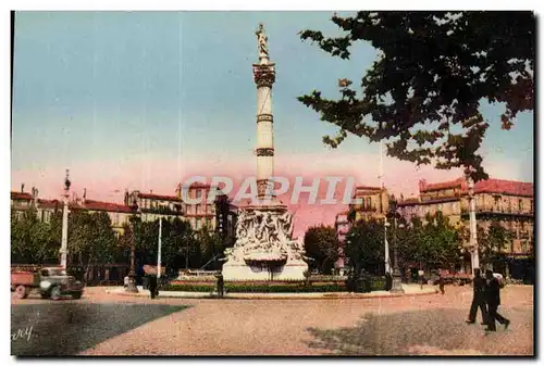 Marseille Cartes postales Place CAstellane et Fontaine Cantini