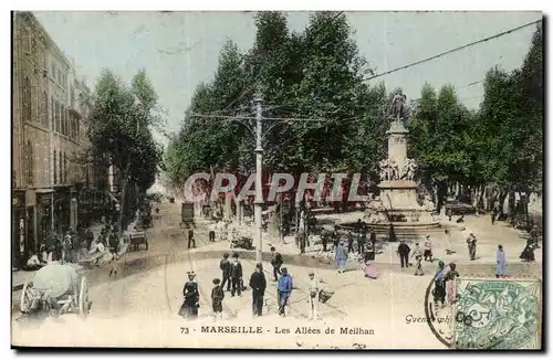 Marseille - Les Allees de Meilhan - Cartes postales