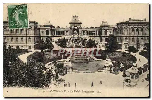 Marseille - Le Palais Longchamp - Cartes postales