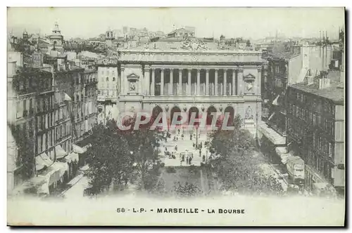 Marseille - La Bourse - Cartes postales