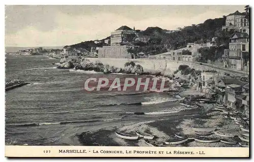 Marseille - La Corniche - Le Prophete et La Reserve - Cartes postales