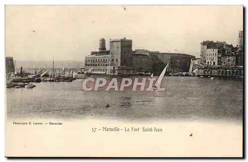 Marseille - Le Fort saint jean - Cartes postales