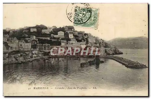 Marseille - Corniche anse du Prophete - Cartes postales