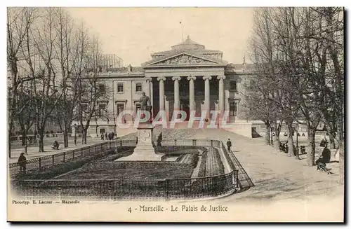 Marseille - Le Palais de Justice - Ansichtskarte AK