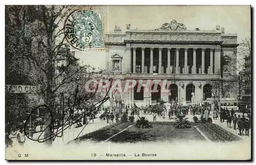 Marseille - La Bourse - Cartes postales