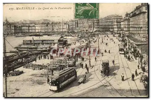 Marseille - Le Quai de la Fraternite - Cartes postales