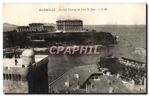 Marseile - Institut et Fort Saint Jean - Cartes postales