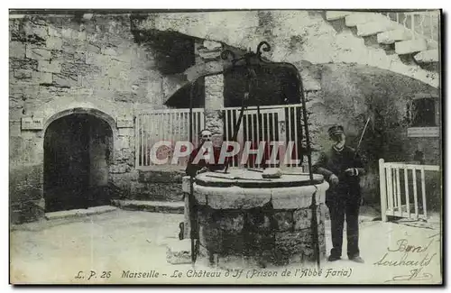 Marseile - Colection du Chateau d&#39If - Prison de l&#39Abbe faria - Ansichtskarte AK