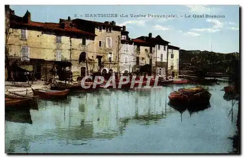 Martigues - Quai de Brescon - Ansichtskarte AK