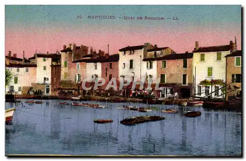 Martigues - Quai de Brescon - Ansichtskarte AK