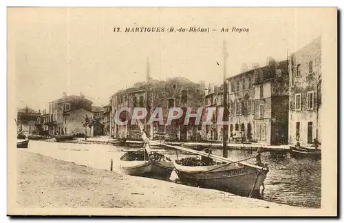 Martigues - Au Repos - Cartes postales