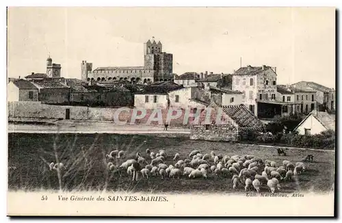 Saintes Maries de la Mer - Vue Generale - Cartes postales