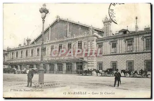 Marseille - La Gare St Charles - Cartes postales