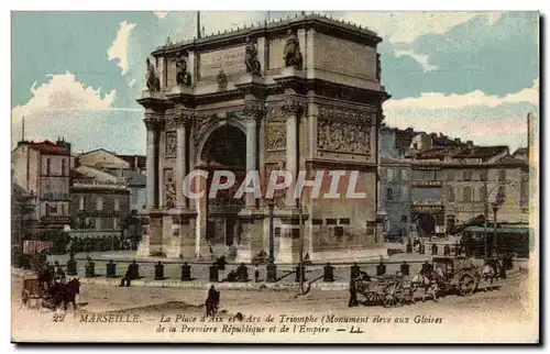 Marseille - La Porte d&#39Aix - Cartes postales