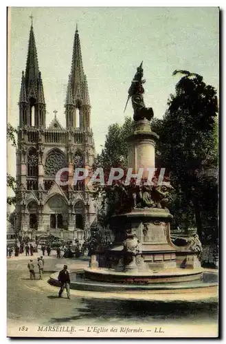 Marseille - L&#39Eglise des Reformes - Cartes postales