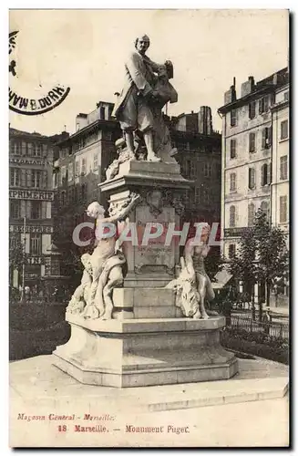 Marseille - Monument Fuget - Cartes postales