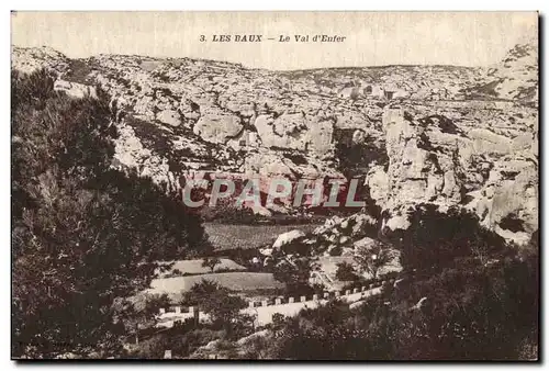 Les Baux - Le Val d&#39Enfer- Cartes postales